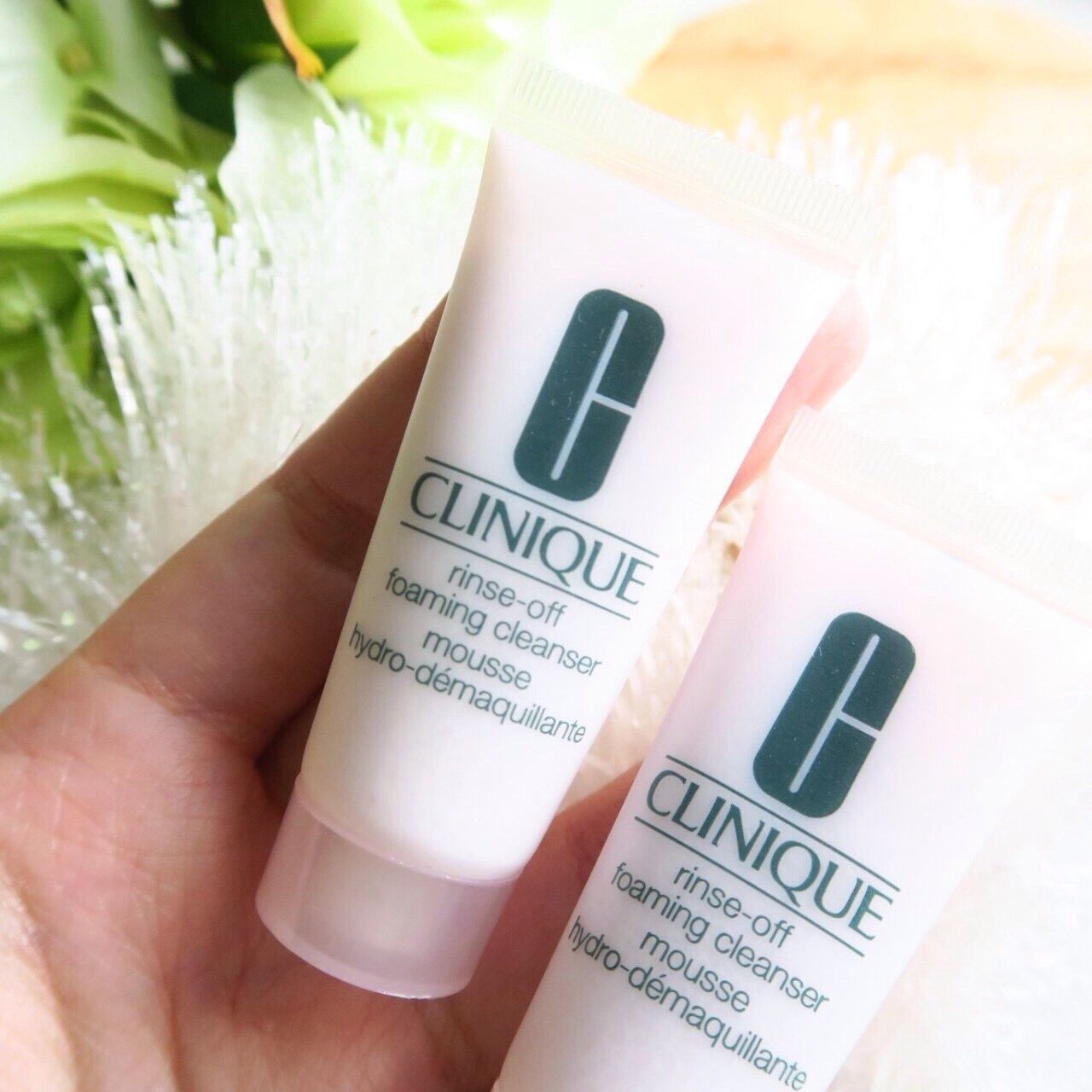 Rinse-Off Foaming Cleanser 15ml ครีมโฟมสูตรเข้มข้นทำความสะอาดผิวหน้า ล้างเครื่องสำอางที่ติดทนนานออกได้อย่างรวดเร็วแต่อ่อนโยน