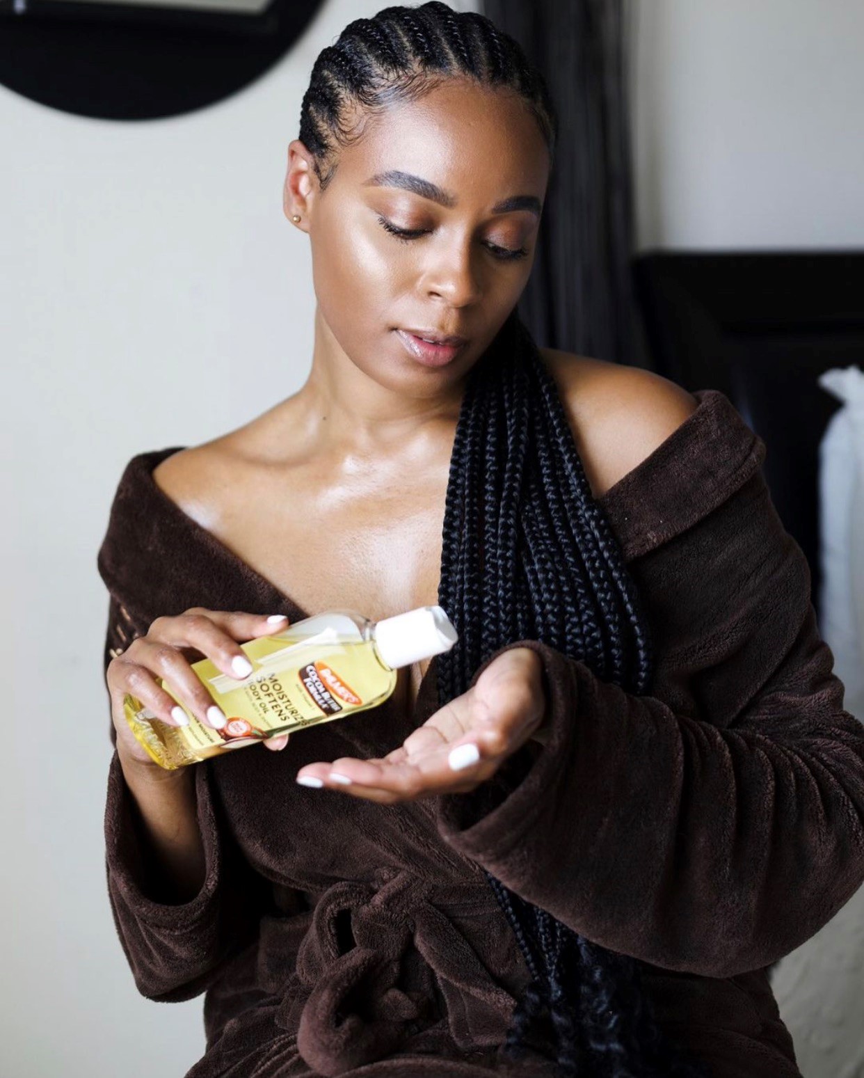 Palmer's Cocoa Butter Formula Moisturizes Softens Body Oil 