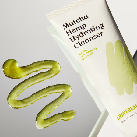 Matcha Hemp Cleanser 120ml โฟมล้างหน้าลดสิว สิวอุดตัน ผิวแพ้ง่าย ผิวขาดน้ำให้ความชุ่มชื้น นุ่มลื่น มัทฉะสุดๆ สูตรเจลเด้งฟองเนียนนุ่มขจัดสิ่งสกปรกได้ดี